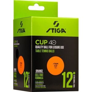 Stiga Cup ABS oranžové, 12 ks