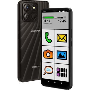 Aligator S6600 SENIOR čierny