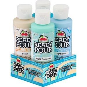 Apple Barrel Ready Pour set Ocean vibe na pouring, 4× 118 ml