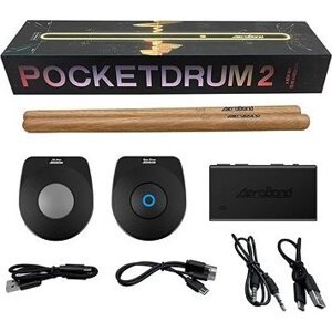 Smart Bubnovacie Paličky AeroBand PocketDrum 2 PLUS – drevo