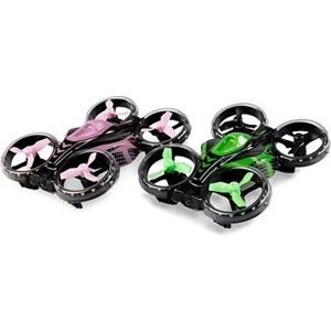 Amewi RC sada Fightstar – sada bojových dronov, zelený a ružový
