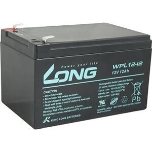 Long baterie 12V 12Ah F2 LongLife 9 let (WPL12-12)