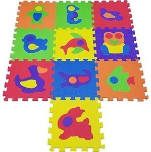 COSING EVA Puzzle - Podložka - Zvieratká (10 ks)