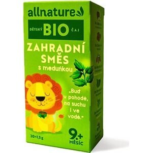 Allnature BIO Záhradná zmes s medovkou 20× 1,5 g