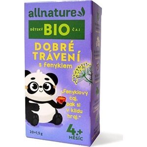 Allnature BIO Dobré trávenie s feniklom 20× 1,5 g