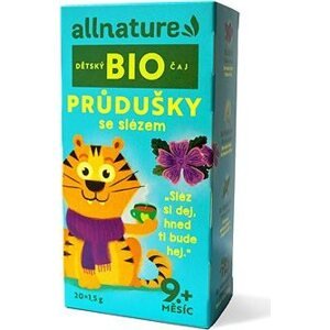 Allnature BIO Priedušky – so slezom 20× 1,5 g