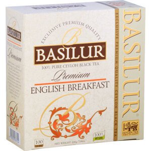 BASILUR Premium English Breakfast neprebal 100× 2 g