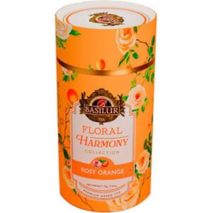 BASILUR Floral Harmony Rosy Orange papier 75 g