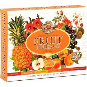 BASILUR Fruit Infusions Assorted 60 vreciek, prebal