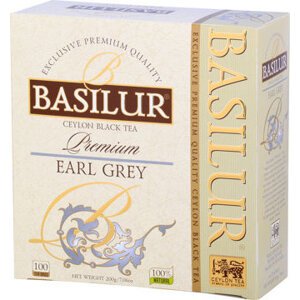 BASILUR Premium Earl grey neprebal 100× 2 g