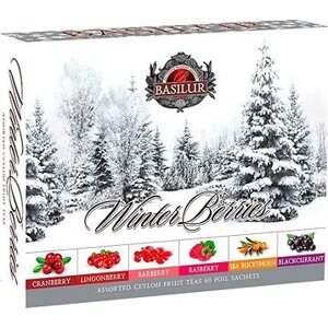 BASILUR Winter Berries Assorted 60 vreciek, prebal