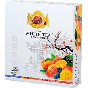 BASILUR White Tea Assorted 40 vreciek, prebal