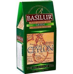 BASILUR Island of Tea Ceylon Green 100 g, papier