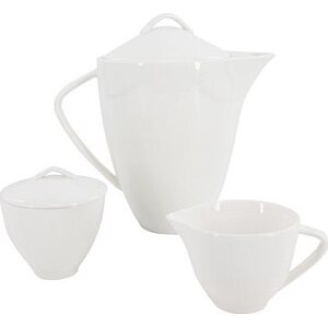 by inspire 5D Súprava kanvica 1600 ml, mliečenka 150 ml a cukornička 150 ml Noble