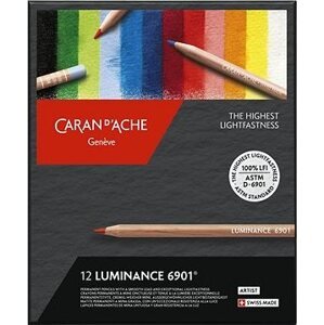 CARAN D'ACHE Luminance 6901 12 farieb