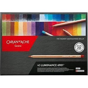 CARAN D'ACHE Luminance 6901 40 farieb