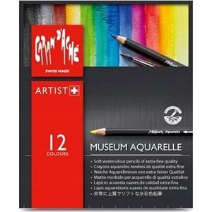 CARAN D'ACHE Museum Aquarelle 12 farieb