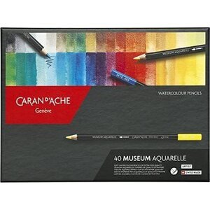 CARAN D'ACHE Museum Aquarelle 40 farieb