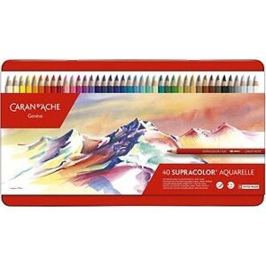 CARAN D'ACHE Supracolor Aquarelle 40 farieb