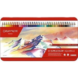 CARAN D'ACHE Supracolor Aquarelle 80 farieb