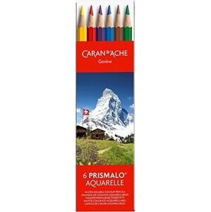 CARAN D'ACHE Prismalo Aquarelle 6 farieb