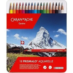 CARAN D'ACHE Prismalo Aquarelle 18 farieb