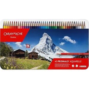 CARAN D'ACHE Prismalo Aquarelle 40 farieb