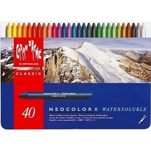 CARAN D'ACHE Neocolor II 40 farieb