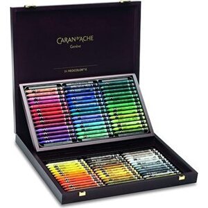 CARAN D'ACHE Neocolor II 84 farieb v drevenom boxe