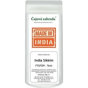 Čajová záhrada – India Sikkim Temi Green – zelený čaj, 60 g