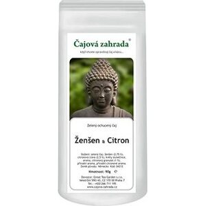 Čajová záhrada – Ženšen & Citrón – zelený ochutený čaj, 500 g