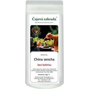 Čajová záhrada – China Sencha – zelený čaj bez kofeínu, 60 g