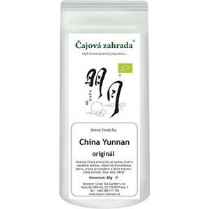 Čajová záhrada – China Yunnan Green – zelený čaj, 80 g