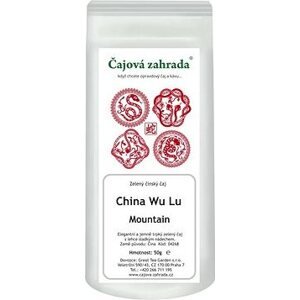 Čajová záhrada – China Wu Lu Mountain – zelený čaj, 50 g