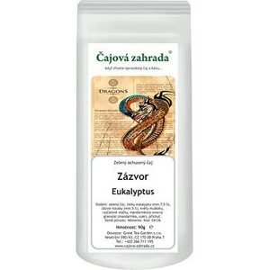 Čajová záhrada – Zázvor & Eukalyptus – zelený ochutený čaj, 90 g