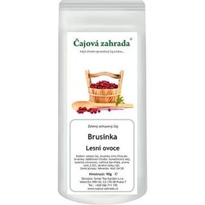 Čajová záhrada – Brusnica & Lesné ovocie – zelený ochutený čaj, 90 g