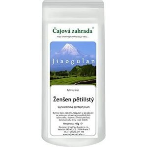 Čajová záhrada – Jiaogulan – Ženšen päťlistový – bylinný čaj 40 g