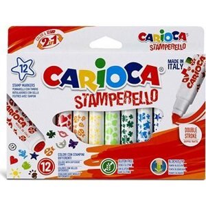 Carioca Stamperello 12 ks s pečiakami