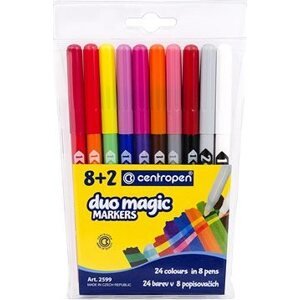 Sada 10 ks Duomagic 2× prefarbiteľných popisovačov 2599