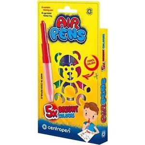 CENTROPEN Air Pens 1500, fúkacie, bright colours, balenie 5 ks