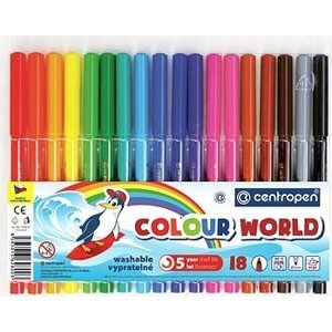 CENTROPEN popisovače RED 7550, balenie 18 ks