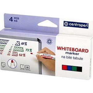 CENTROPEN značkovač 8569 na tabule 4 ks