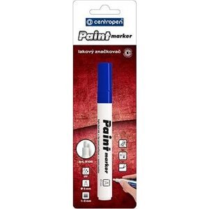 CENTROPEN lakový značkovač 9100 2 – 5 mm modrý