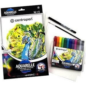 Centropen popisovač Aquarelle sada 9383/14