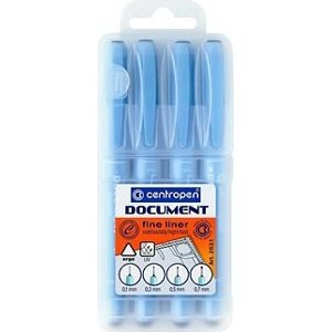 Centropen popisovač 2631/4 dokument, súpr. v etui