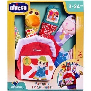 CHICCO Na ruku so zvukmi farma 3 mes.+