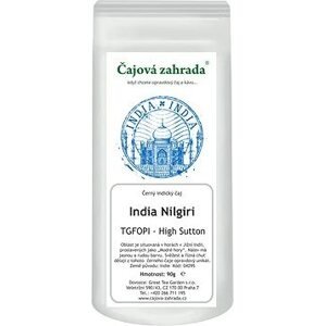 Čajová záhrada India Nilgiri TGFOPI High Grown Sutton – čierny čaj, 90 g