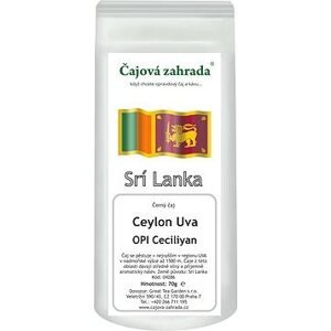 Čajová záhrada Ceylon Uva OPI Ceciliyan – čierny čaj, 500 g