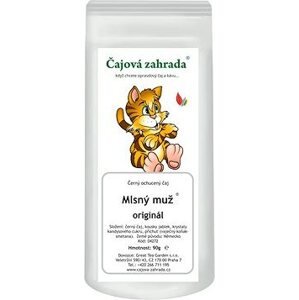 Čajová záhrada Mlsný muž® – čierny ochutený čaj, 90 g