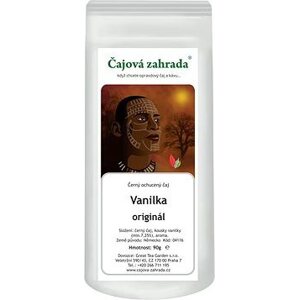 Čajová záhrada Vanilka – čierny ochutený čaj, 90 g